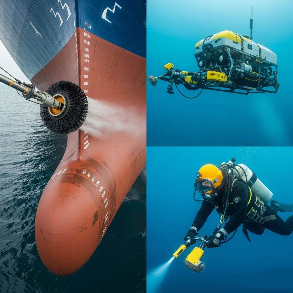 Underwater Hull Cleaning in Benin