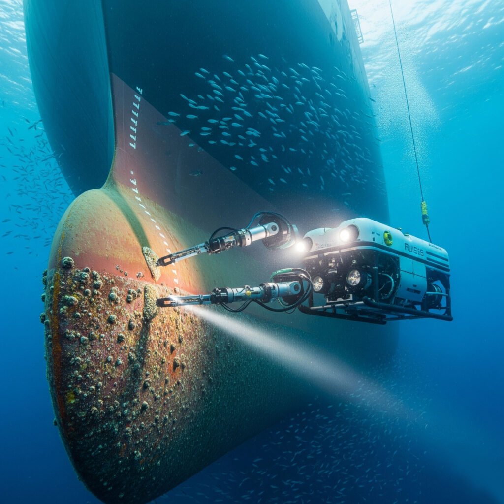 Underwater Hull Cleaning in Fiji