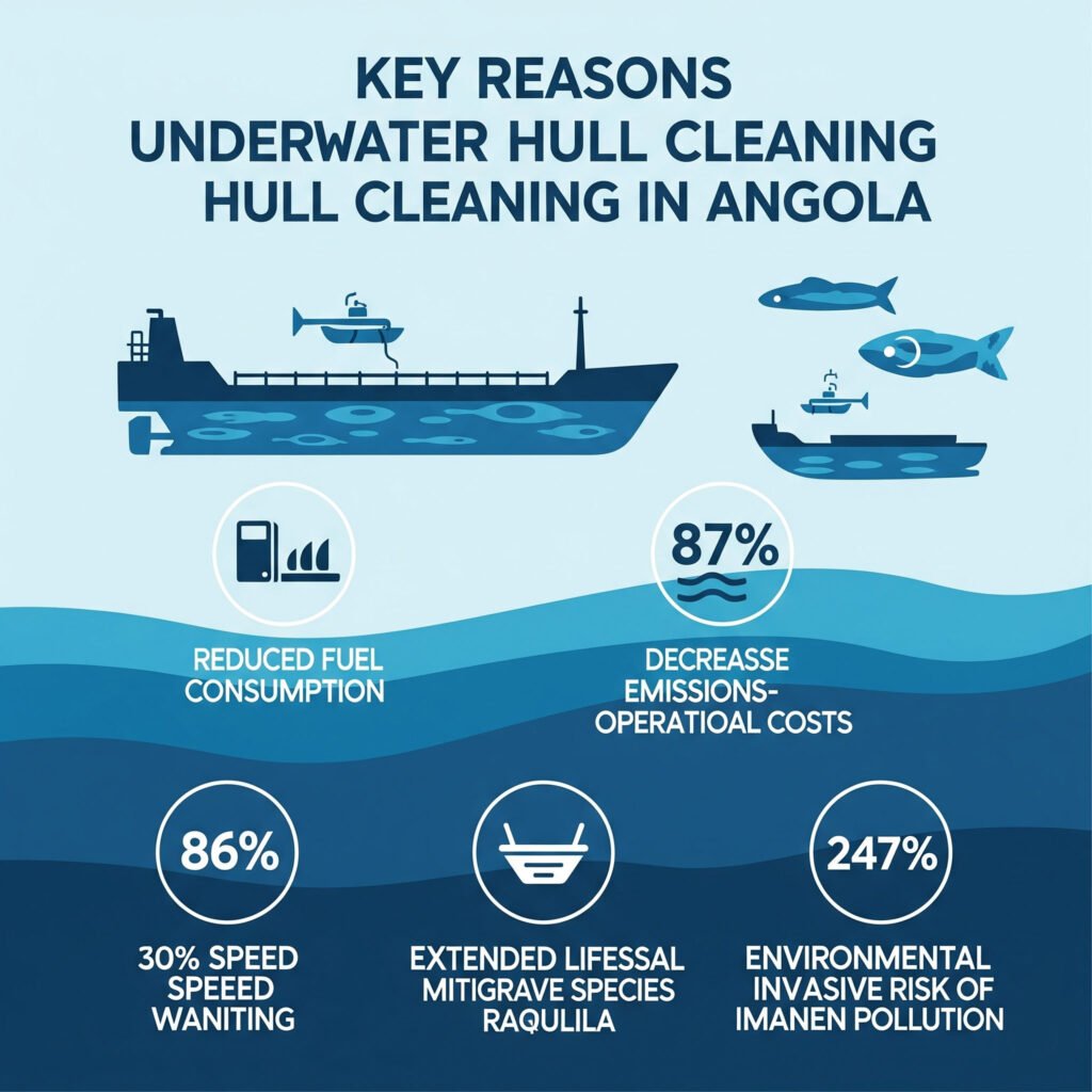 Key reasons why underwater hull cleaning is vital for Angola