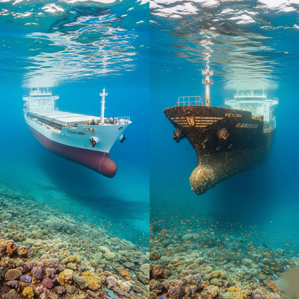Underwater Hull Cleaning in Eritrea