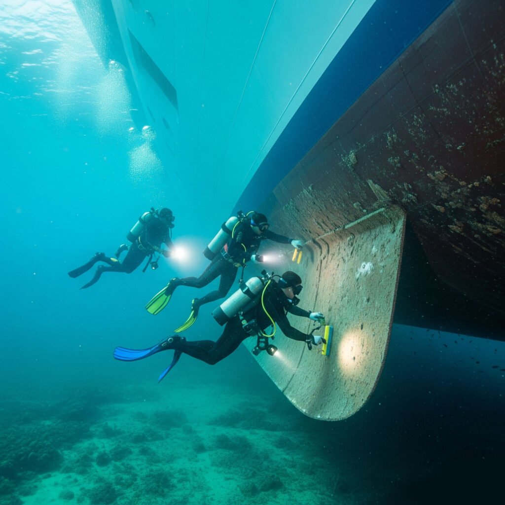 Underwater Hull Cleaning in Argentina