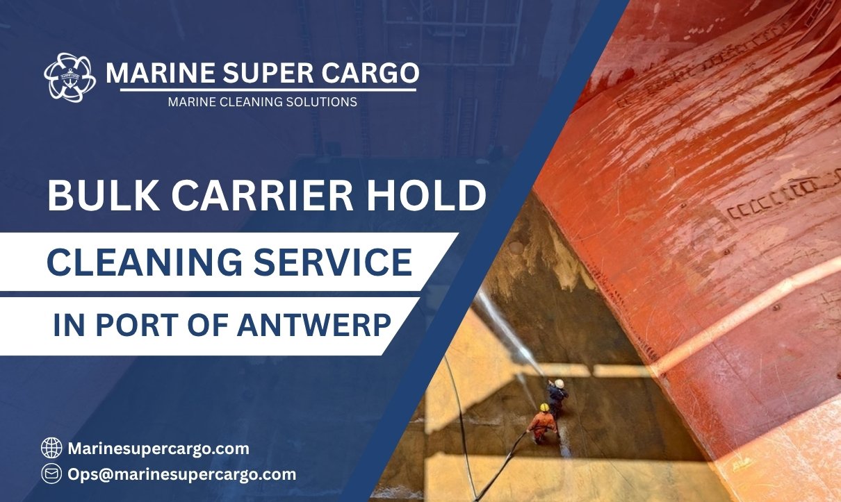 Hold Cleaning Service in Port of Antwerp