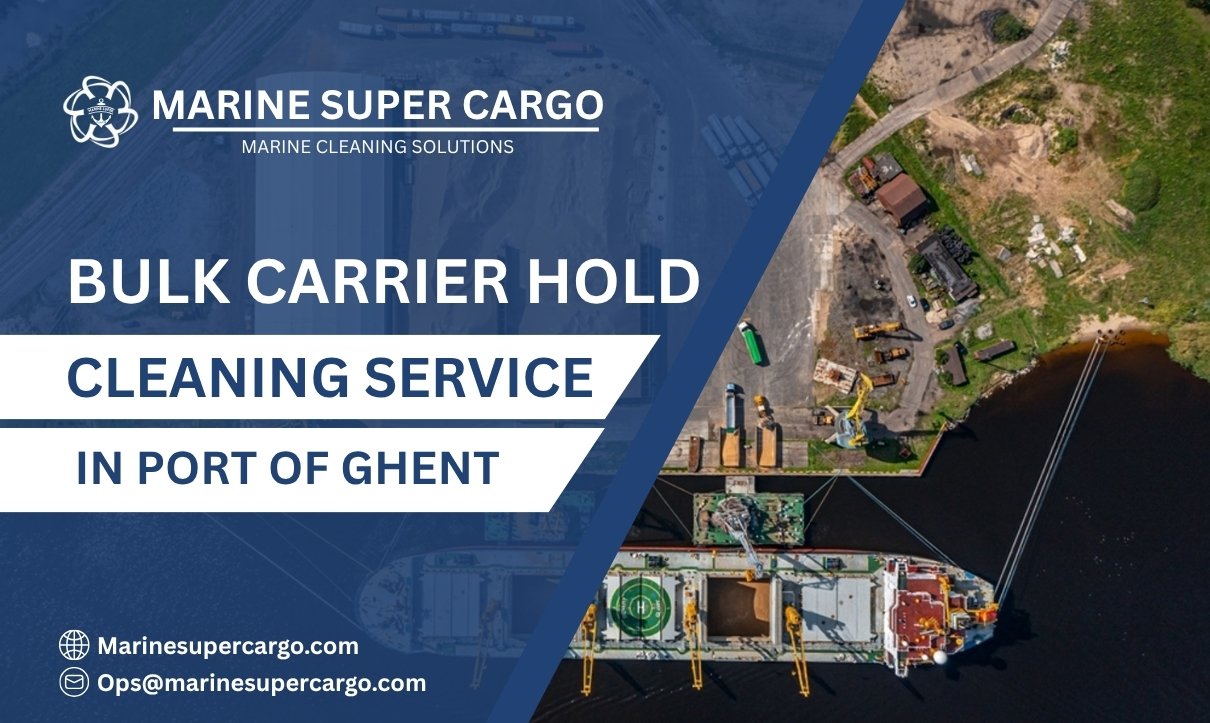 Hold Cleaning Service in Port of Ghent