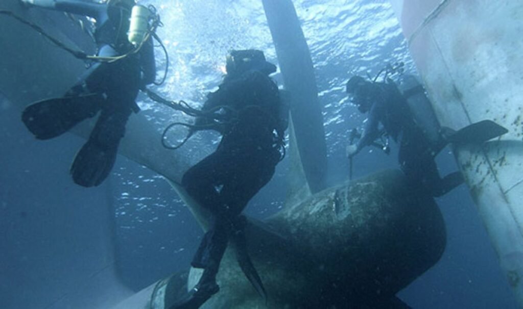 Underwater Hull Cleaning in East London