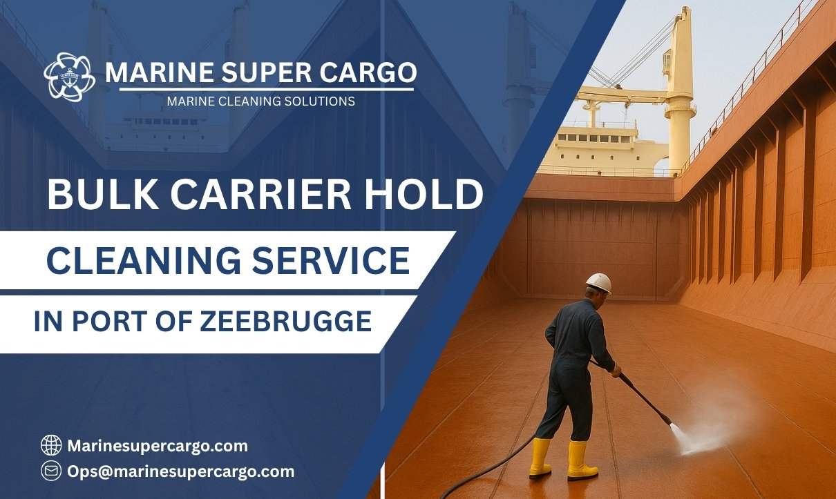 hold cleaning service in Port of Zeebrugge