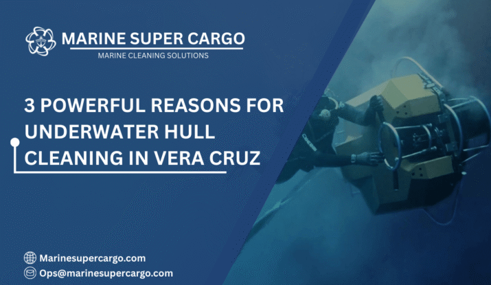 Underwater hull cleaning Vera Cruz