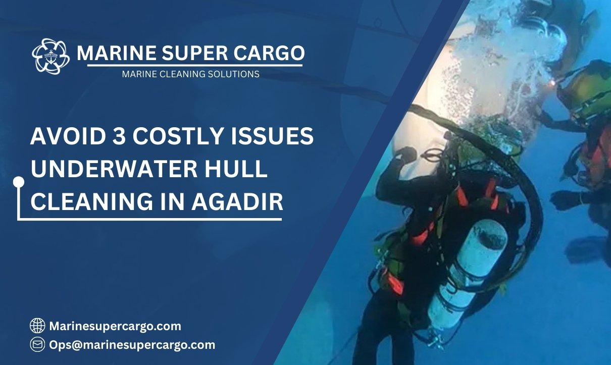Underwater hull cleaning Agadir