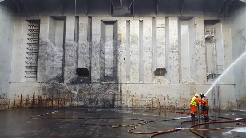 cargo residue removal in Fujairah
