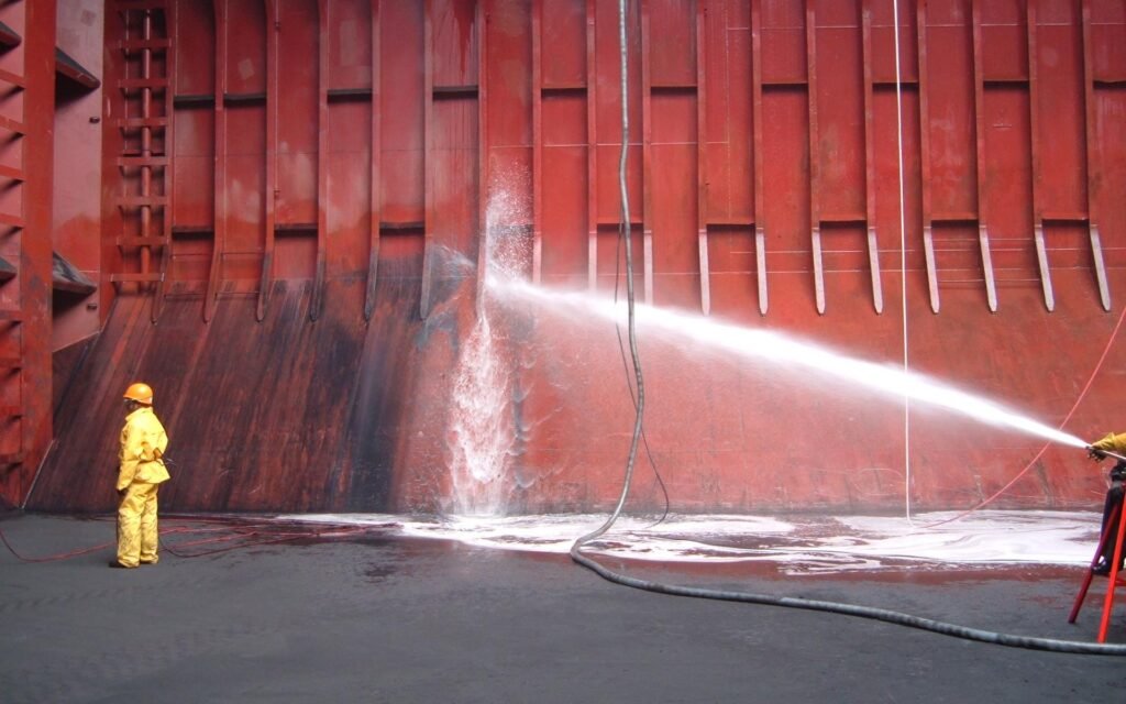 hold cleaning service in Port of Ventspils