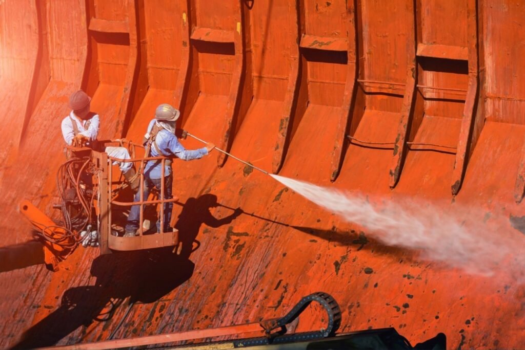 hold cleaning service in Port of Thessaloniki