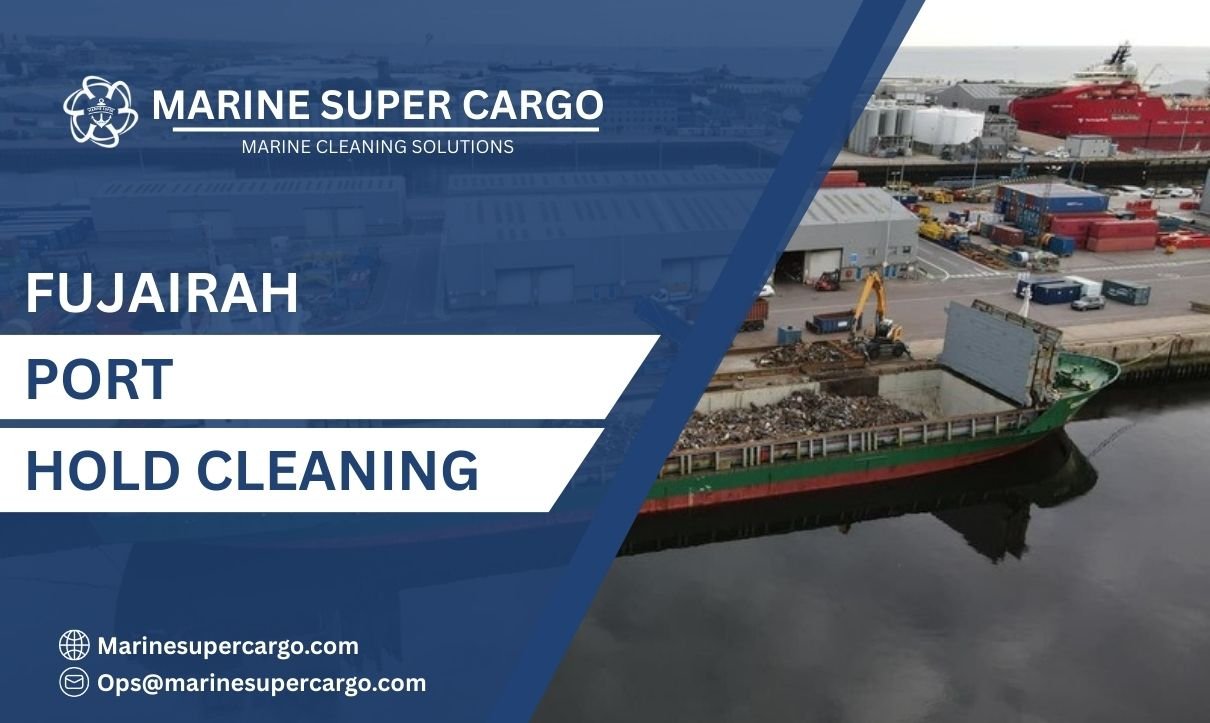 Fujairah port hold cleaning