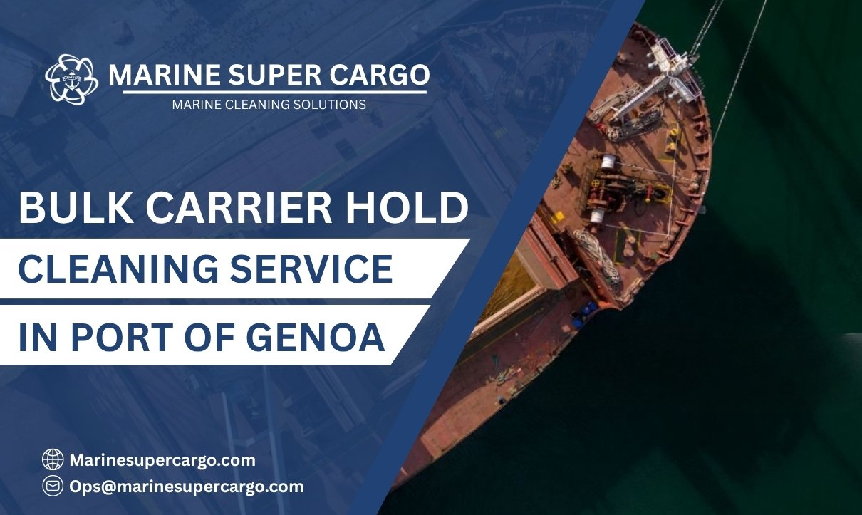 Hold Cleaning Service in Port of Genoa