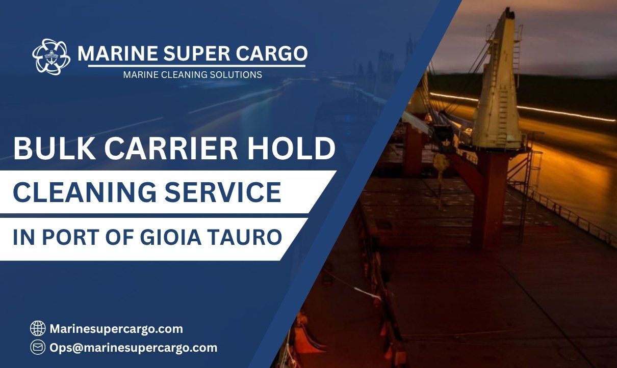Hold Cleaning Service in Port of Gioia Tauro
