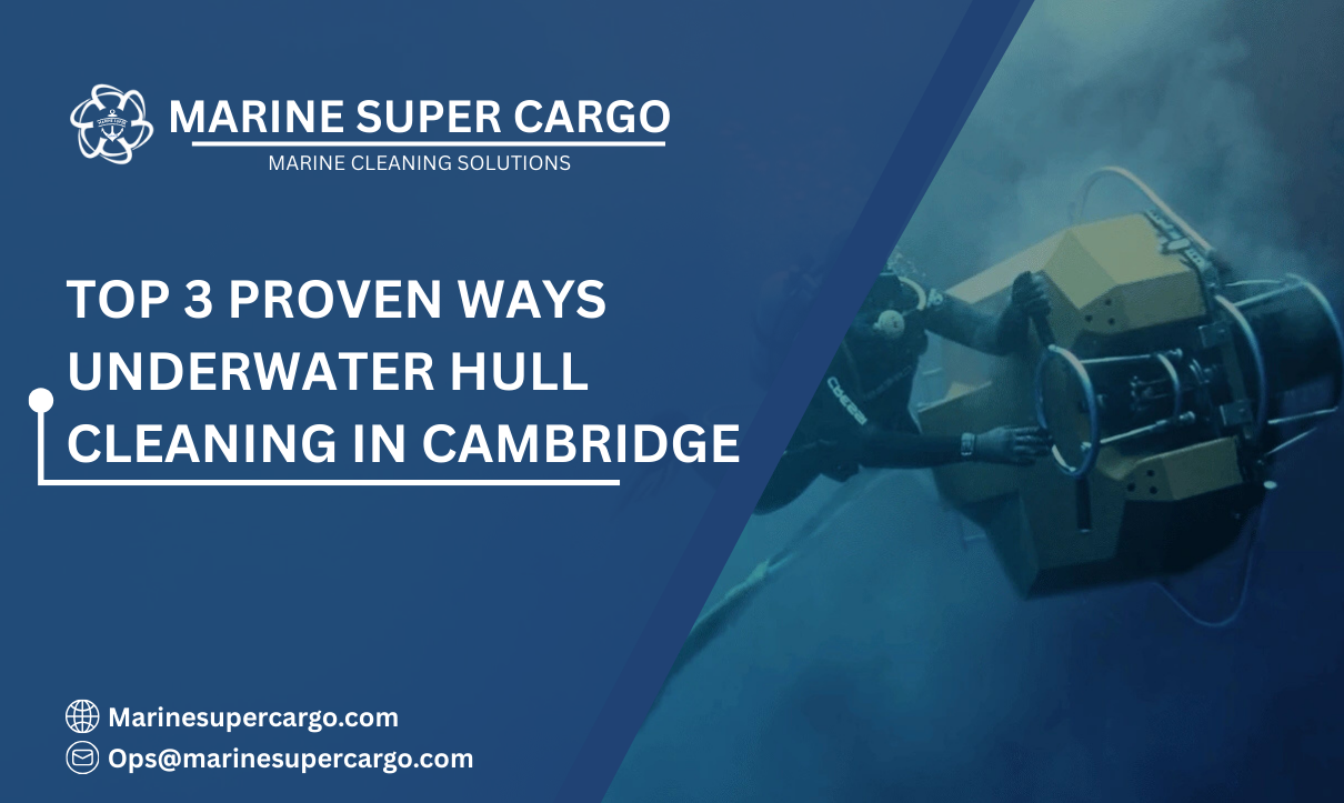 Underwater hull cleaning Cambridge