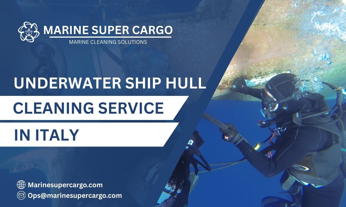 Underwater Ship Hull Cleaning in Italy