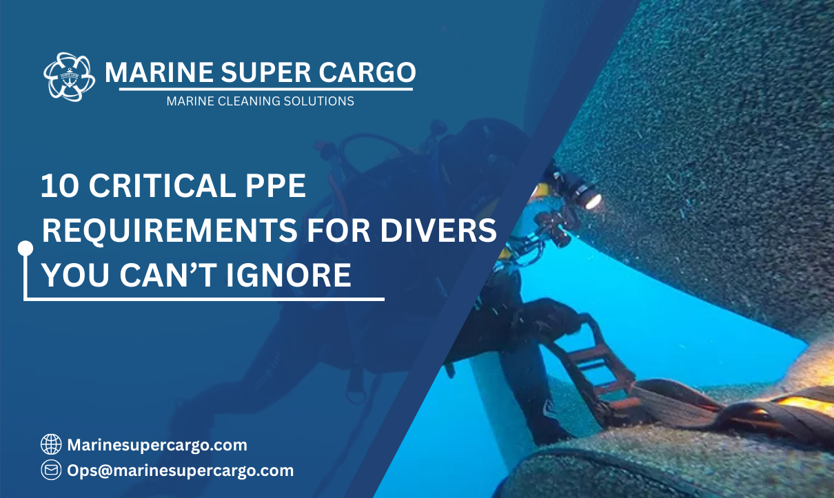 PPE requirements for divers safety