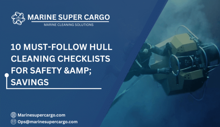 Hull cleaning safety checklist