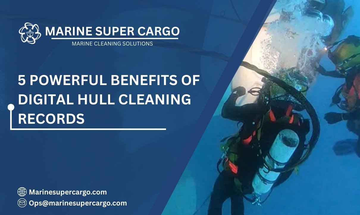 Digital hull cleaning records benefits