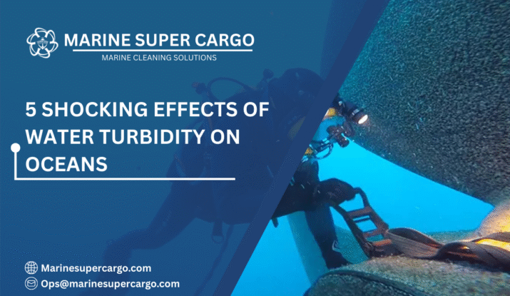 Water turbidity impact on oceans