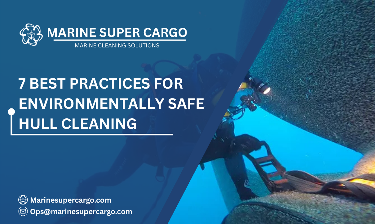 Environmentally safe hull cleaning