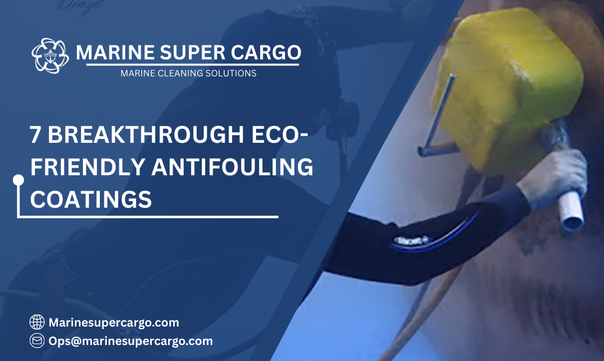Eco-friendly antifouling coatings for ships