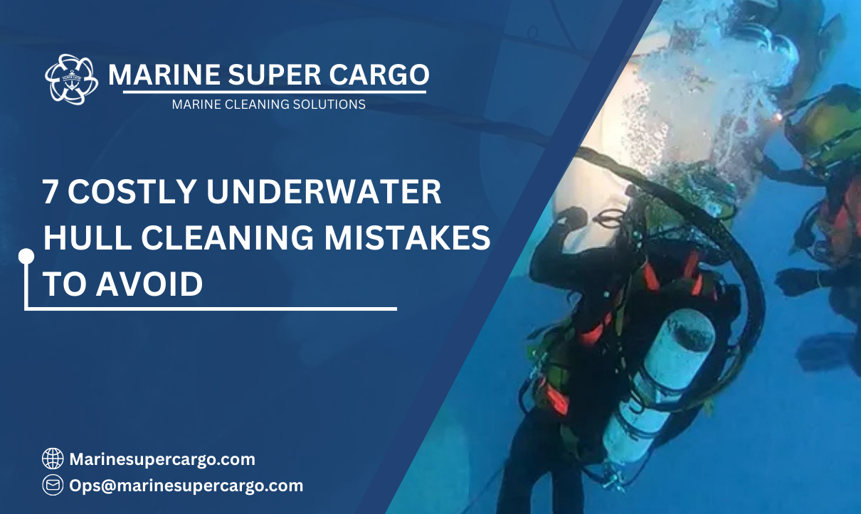 Underwater hull cleaning mistakes