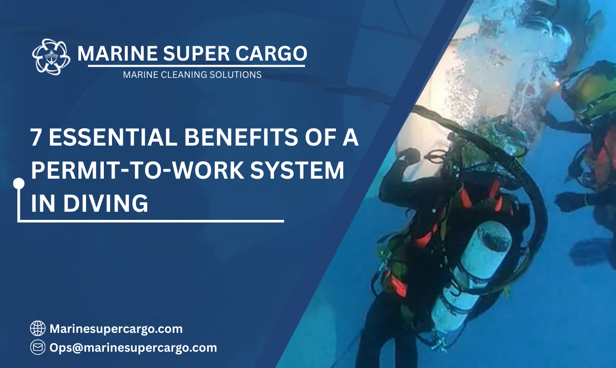 Permit-to-work system in diving