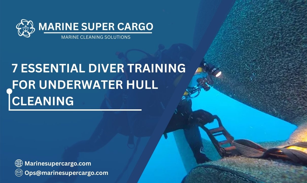 Diver training for underwater hull cleaning