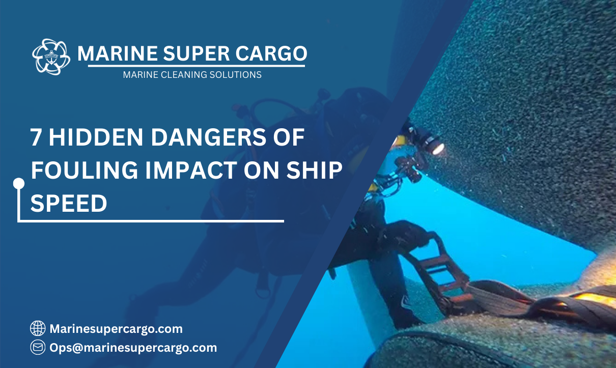 Fouling impact on ship speed