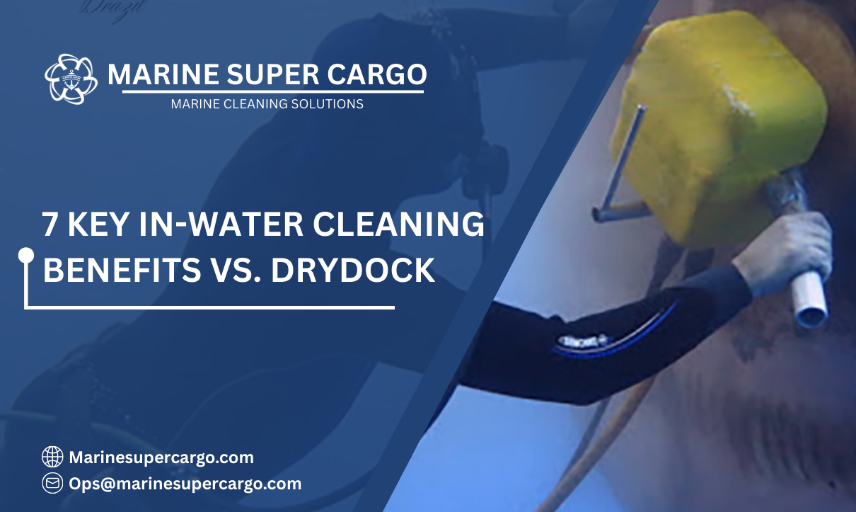 In-water vs drydock cleaning benefits