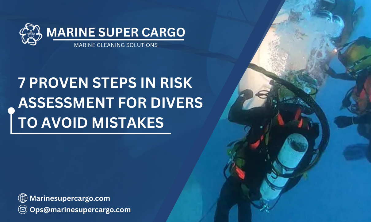 Risk assessment steps for divers