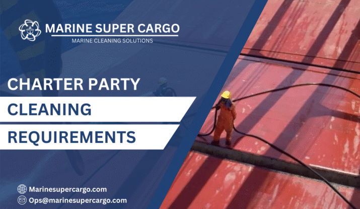 Charter party cleaning requirements