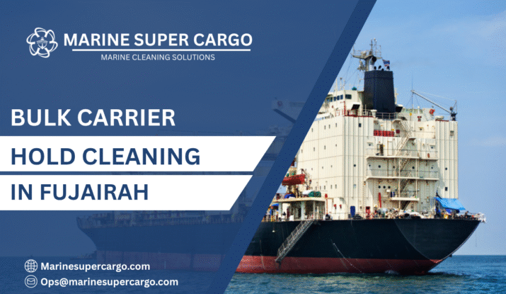 Cargo hold cleaning in Fujairah Port ensuring vessel readiness