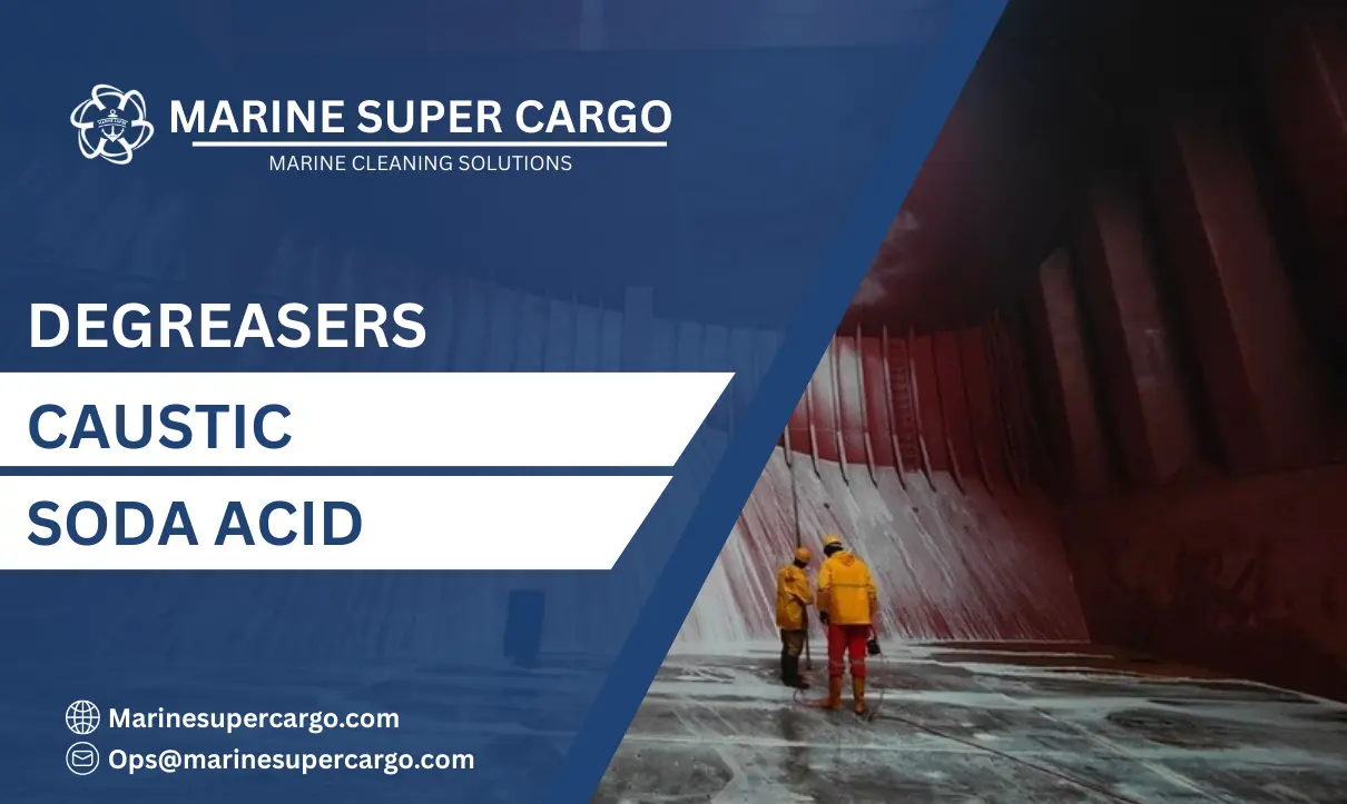 Degreasers caustic soda acid