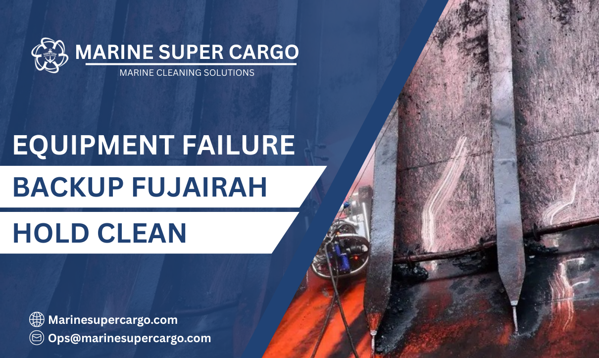 Equipment Failure Backup Fujairah Hold Cleaning