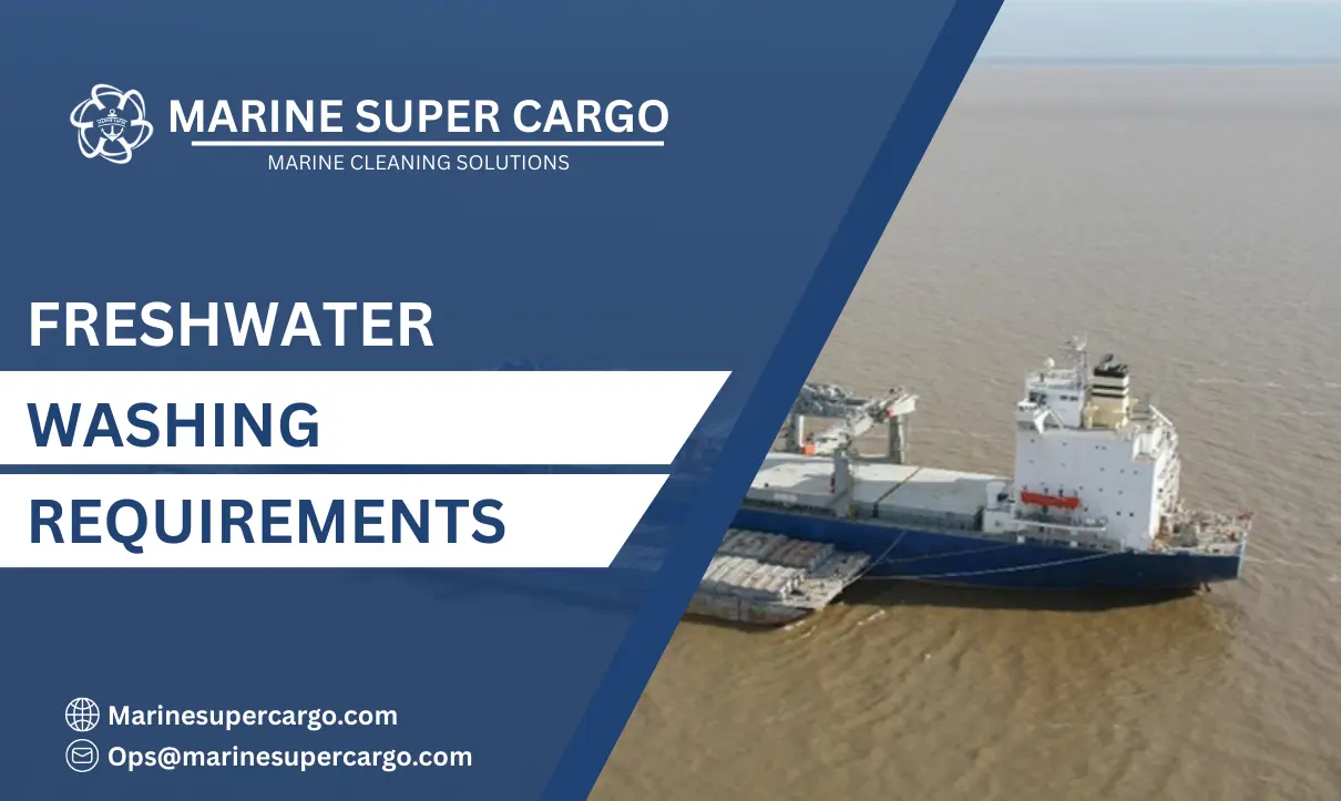 Freshwater Washing Requirements