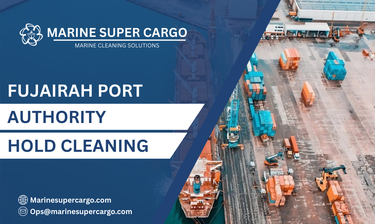 Fujairah Port Authority Hold Cleaning