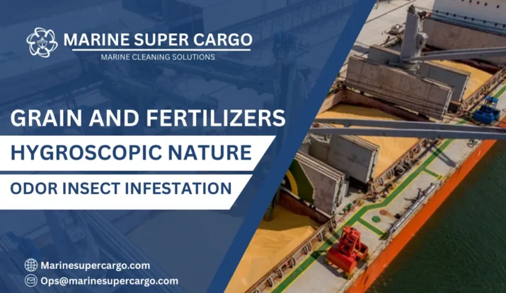 Grain and fertilizers hygroscopic nature odor insect infestation
