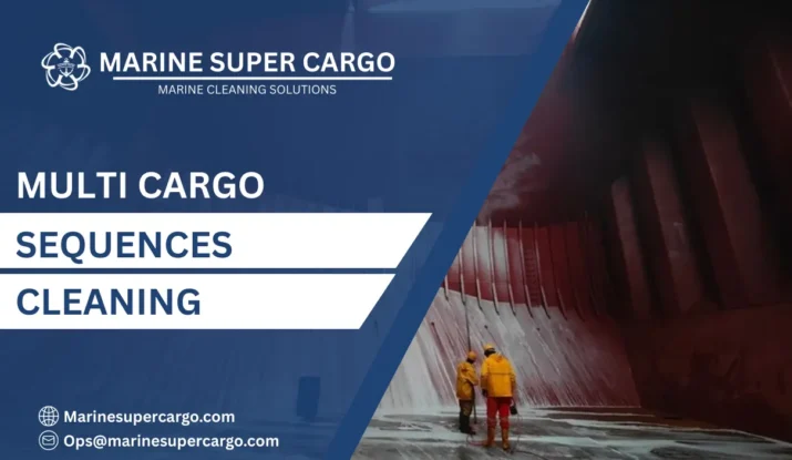 Multi cargo sequences cleaning