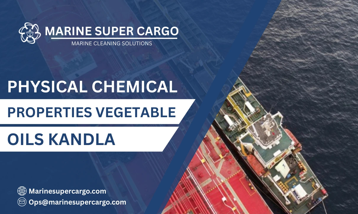 Chemical Properties Vegetable Oils Kandla
