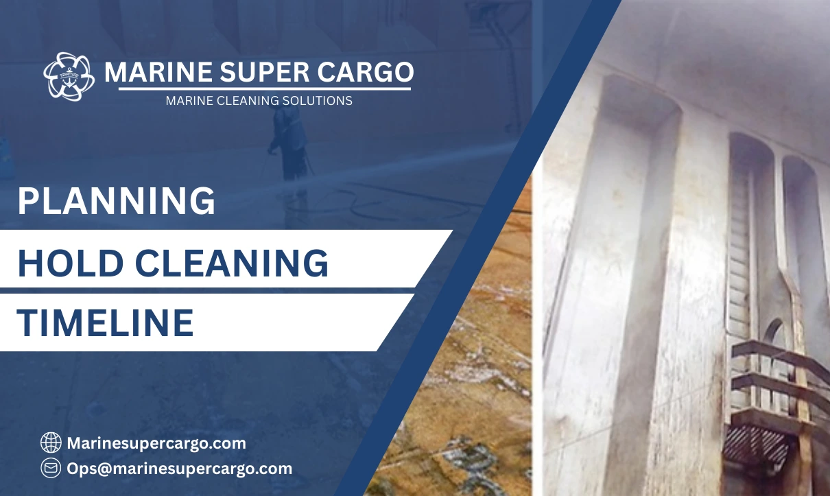 Planning hold cleaning timeline
