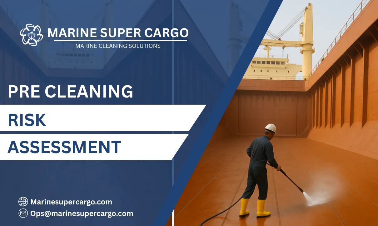 Pre cleaning risk assessment