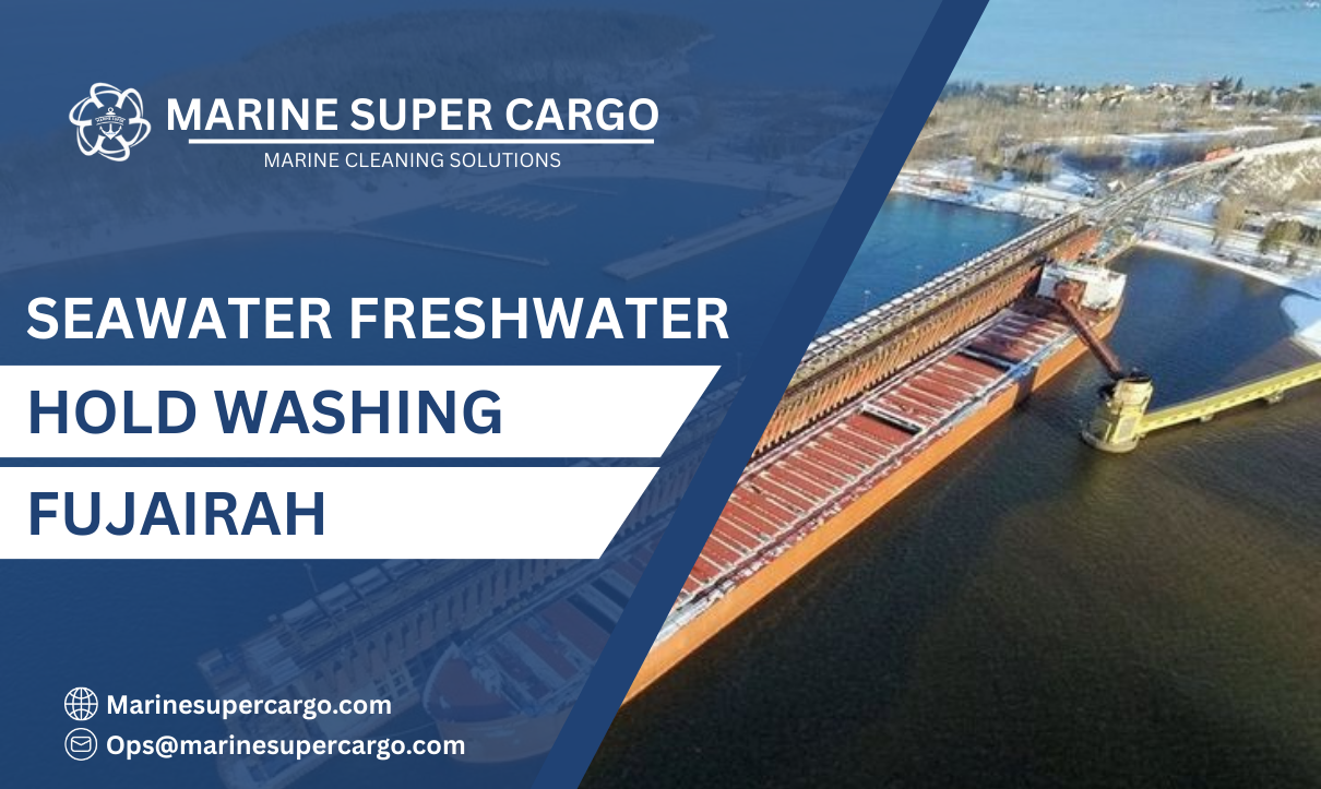 Seawater Freshwater Hold Washing Fujairah