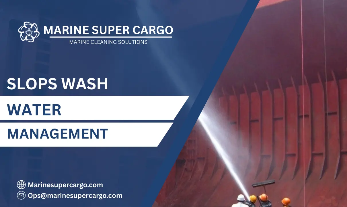 Slops wash water management