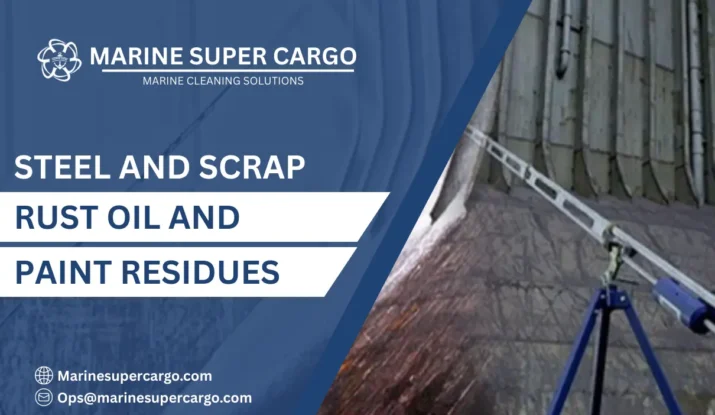 Steel and Scrap Rust Oil and Paint Residues