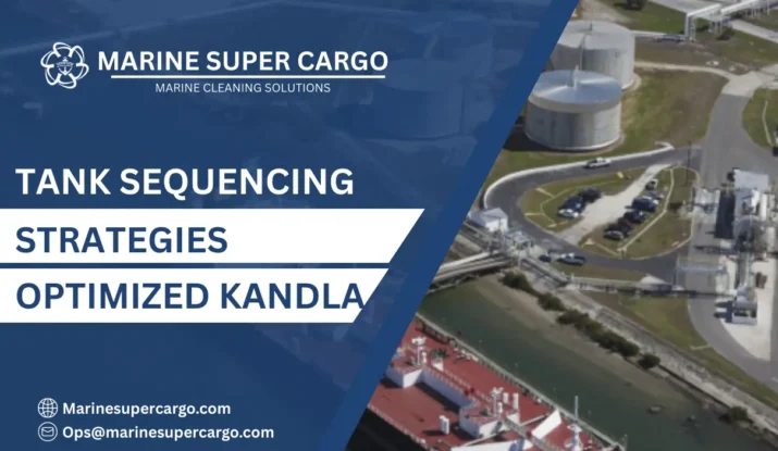 Tank sequencing strategies optimized Kandla