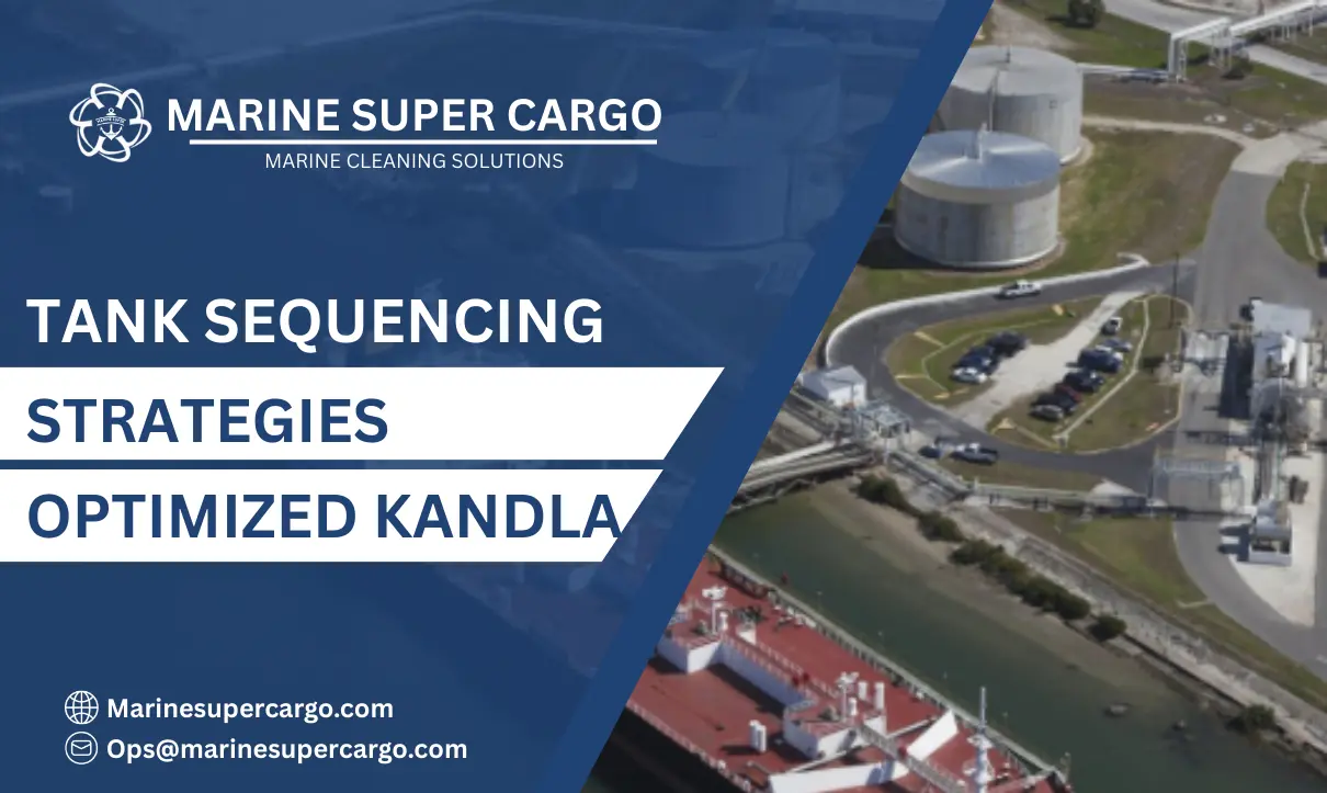 Tank sequencing strategies optimized Kandla