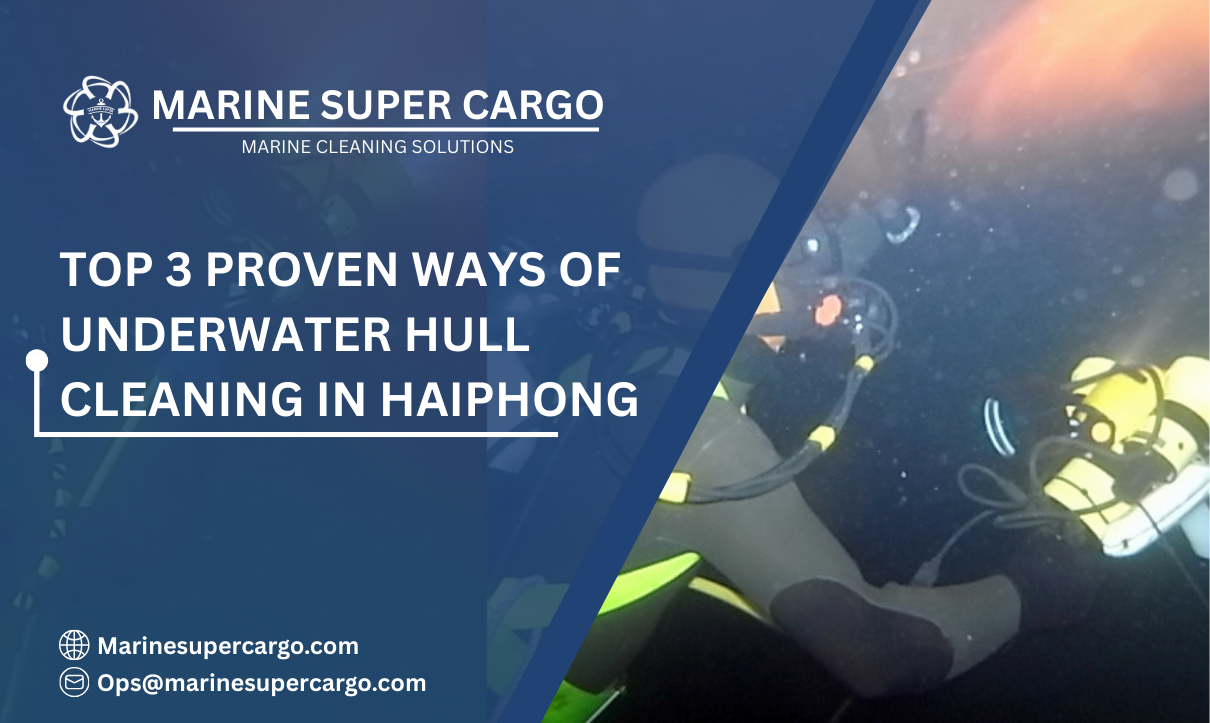 Underwater hull cleaning Haiphong