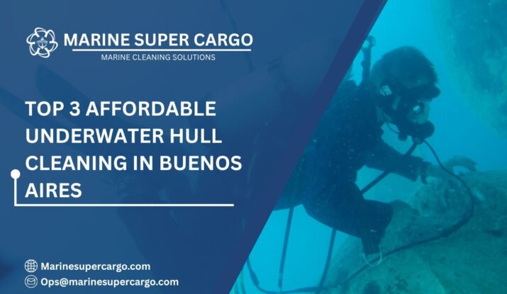 Underwater hull cleaning in Buenos Aires