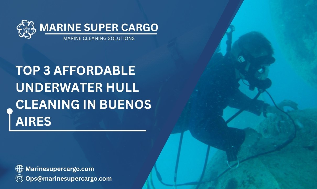 Underwater hull cleaning in Buenos Aires